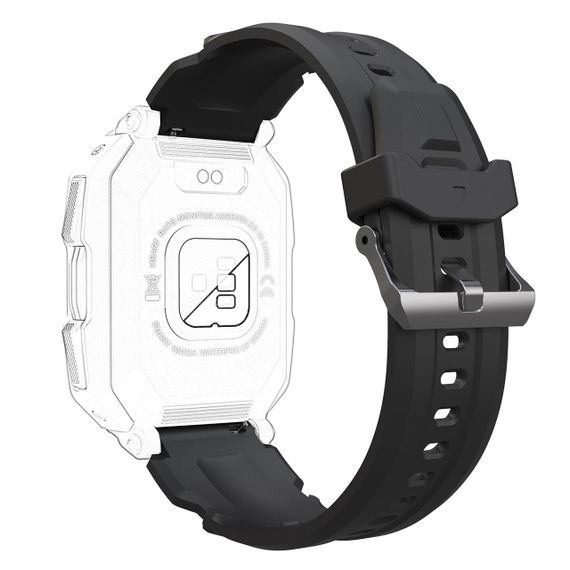Ремінець для смарт-годинника Годинник M3odfit  Warrior Black | Зображення 3