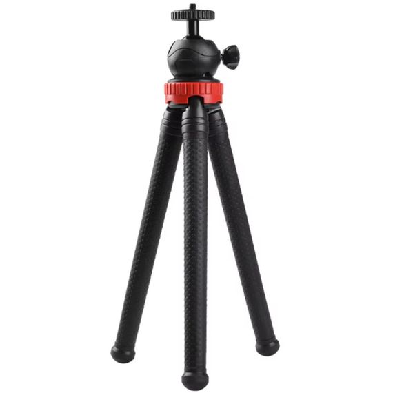 Гибкий штатив осьминог Primo Octopus Big - Black/Red