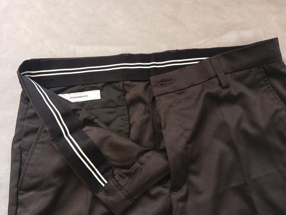 Чоловічі чорні звужені штани 38/29 | Зображення 2