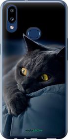 Чохол на Samsung Galaxy A10s A107F Димчастий кіт "825t-1776-2448"