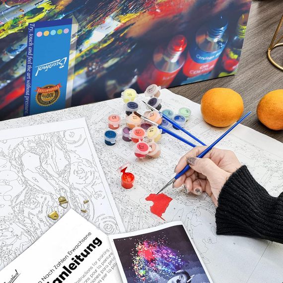 Картина по номерам "Дом на болоте" Bougimal 40×50 см, набор для рисования без рамы, акрил, творческий подарок | Зображення 2