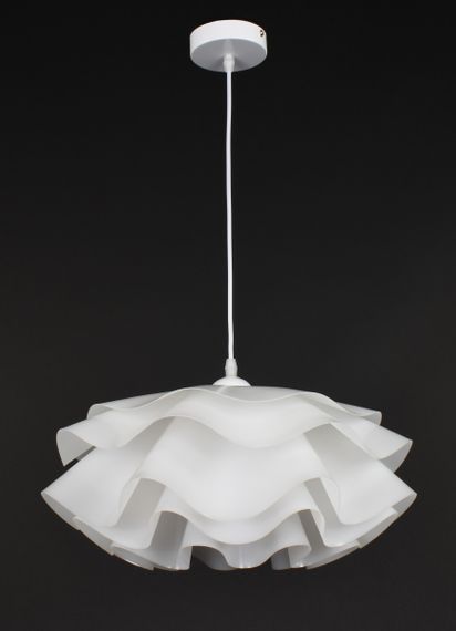 Люстра підвісна на 1 лампочку 27946 Білий 25-140х40х40 см.