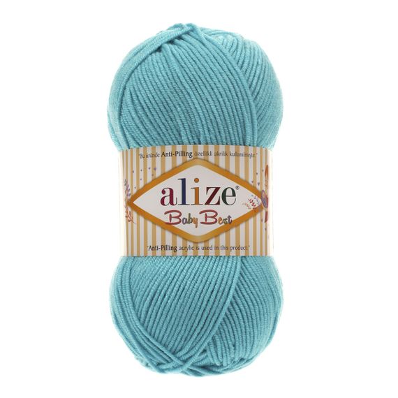 Пряжа Alize Baby Best No 287 (Алізе Бебі Бест) – 10% Бамбук, 90% Антипілінг Акрил, 100г/240м