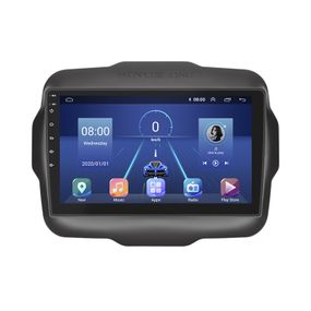 Штатная магнитола Lesko для Jeep Renegade I Рестайлинг 2018-н.в. экран 9" 4/64Gb 4G Wi-Fi GPS Top