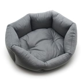 Лежак для собак і кішок Zoo-hunt Боббі сірий №4 55х80х21 см