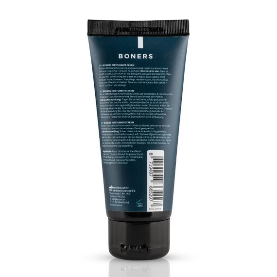 Крем для мастурбації Boners Masturbation Cream на водно-силіконовій основі | Зображення 1