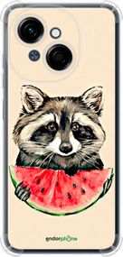 Чохол на Tecno Spark Go 1 / Pop 9 Єнотик з кавуном "4605sp-3869-2448"