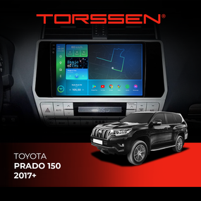 Штатна магнітола Torssen 2K Toyota Prado 150 2017+ F108256  4G Carplay DSP