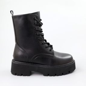 Черевики жіночі шкіряні байка 590231 Чорні 36 37 38 39 40