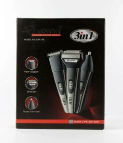 Машинка для стрижки триммер бритва Gemei GM-598 3 в 1