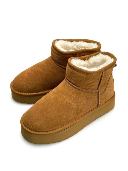 Уги UGG Classic Ultra Mini Platform Cinnamon Fur B3392 40 25.5 | Зображення 3