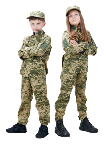 Військова форма ЗСУ дитяча ARMY KIDS камуфляж Піксель | Зображення 2