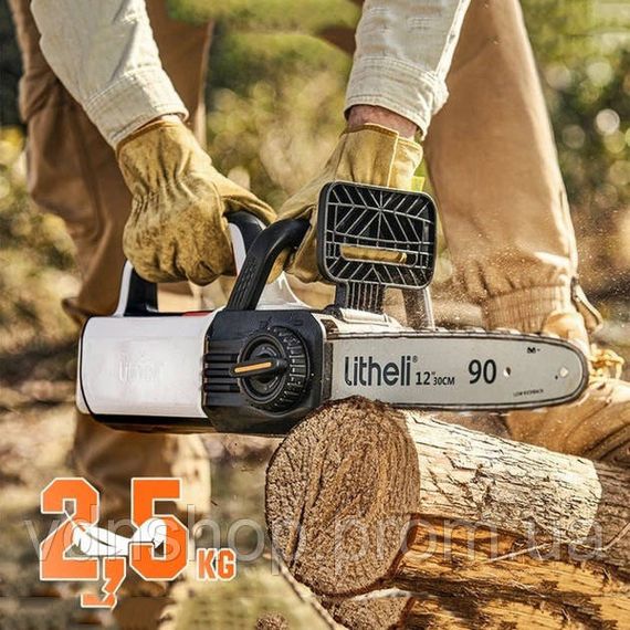 Акумуляторна ланцюгова пилка Litheli живлення від павербанку УМБ Litheli Power Bank 10000 мАг 45Вт 2А (U20CS00-0U220) RG-31