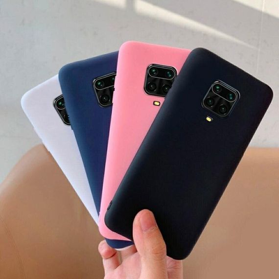 Чохол Candy Silicone для Xiaomi Redmi Note 9s / Note 9 Pro колір Бірюзовий | Зображення 4