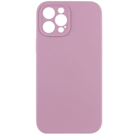 Чохол Silicone Case Full Camera Protective (AA) NO LOGO для Apple iPhone 12 Pro Max (6.7") Ліловий / Lilac Pride