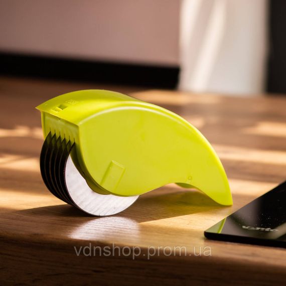 Ніж слайсер для зелені 6 лез ножа подрібнювач для зелені 15×6×8 (см) Салатовий HP-8-71 | Зображення 5