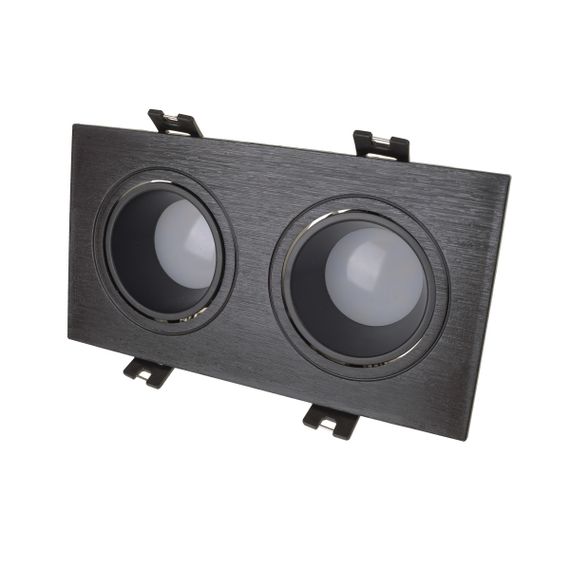 Светильник точечный HDL-DT 95/2 GU5.3 BK MR16