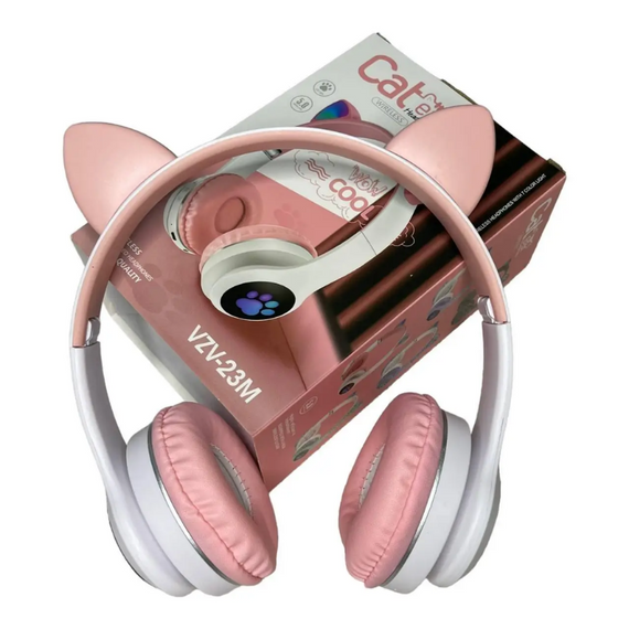 Бездротові навушники від Bluetooth, Навушники для дітей з котячими вушками   знижка | Зображення 8