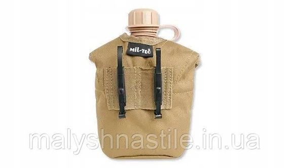 ФЛЯГА З ЧАШКОЮ MIL-TEC LC2 COYOTE 14506005 1Л | Зображення 1
