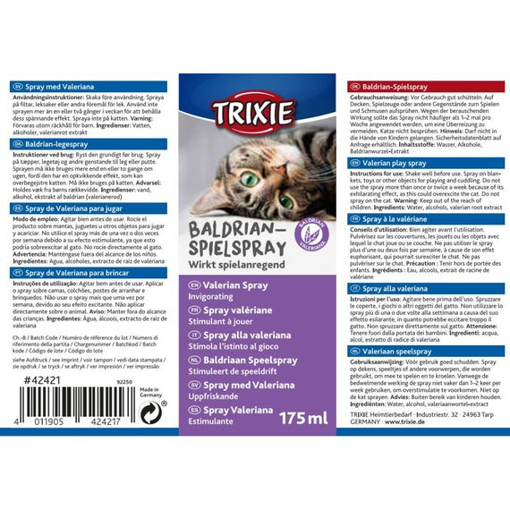 Спрей Trixie     з валеріаною   175мл | Зображення 1