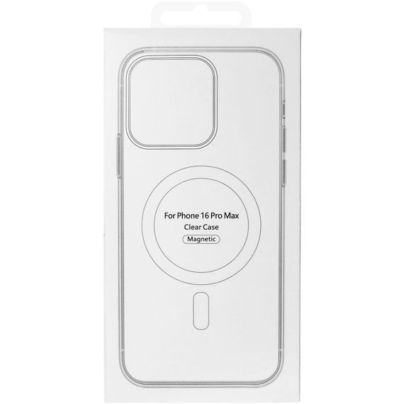 TPU+PC чохол Clear Garden with Magnetic Fit для Apple iPhone 17 Air (6.5") Blue Blossom | Зображення 5