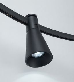Світильник трековий розумний 7W 48V LED димований з регулюванням яскравості та світла, з димером (світлорегулятором), SMART HD-32 KW-242