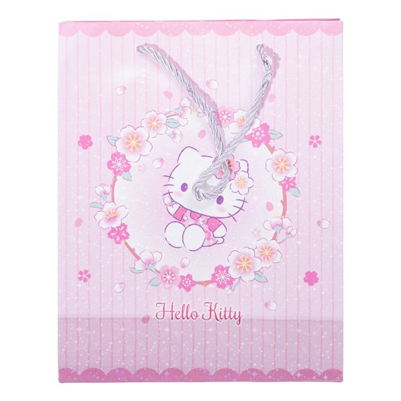 Набір подарункових пакетів з паперу 12 (шт) Hello Kitty 19×9.5×24.5 (см) Рожевий HP-10359-11P | Зображення 2