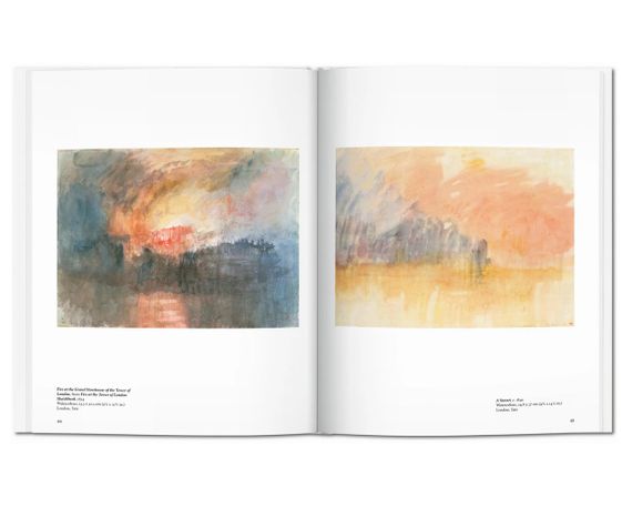 Історія мистецтв книги про живопис Вільяма Тернера Turner. Michael Bockemuhl, Taschen книга для художника | Зображення 2