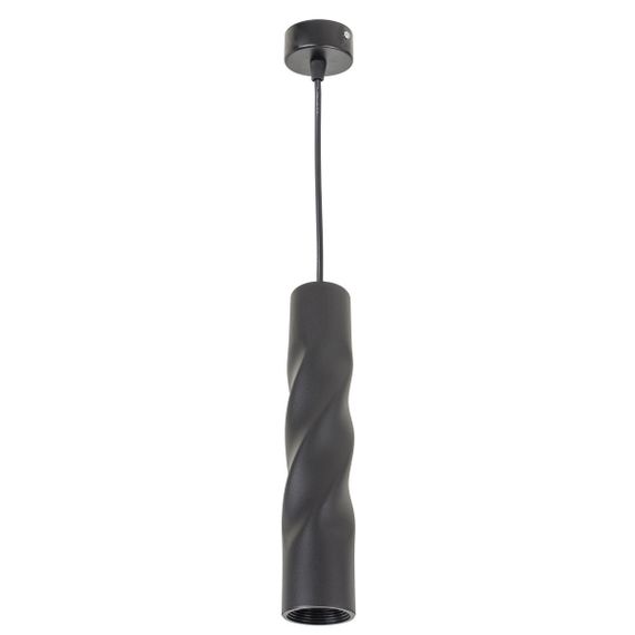 Люстра подвесная тубус LED 5W WW BK (AL-702S/1)