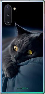 Чохол на Samsung Galaxy Note 10 Димчастий кіт "825u-1718-2448"