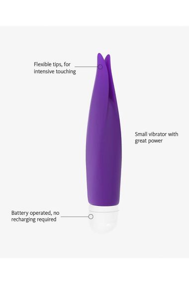 Вібратор для клітора Fun Factory Volita силіконовий, фіолетовий Sex Aura | Зображення 6