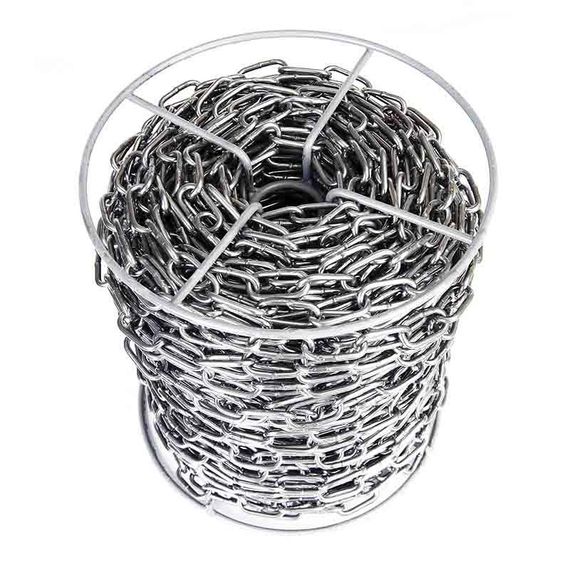 Цепь длиннозвенная без покрытия 8мм ГОСТ1592-90 (бухта кратно 20м) APRO | Зображення 1