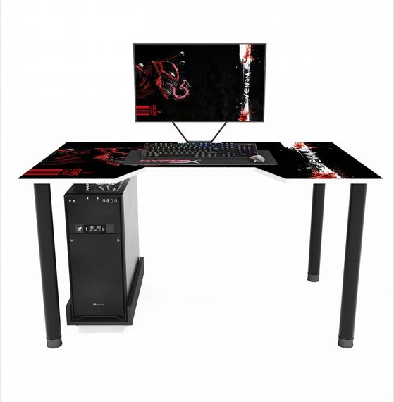 Стол геймерский ZEUS GAMER-Venom | Зображення 1