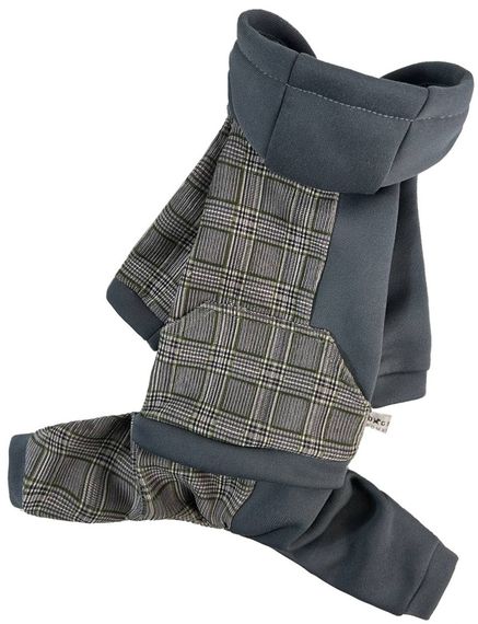 Костюм з клiтинкою сiрий D-183 | Зображення 2