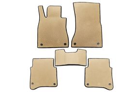 Коврики EVA (Бежевые) для Mercedes S-сlass W223 2020- гг