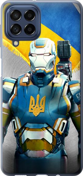 Чехол на Samsung Galaxy M53 M536B Украинский киборг "980u-2608-17620"