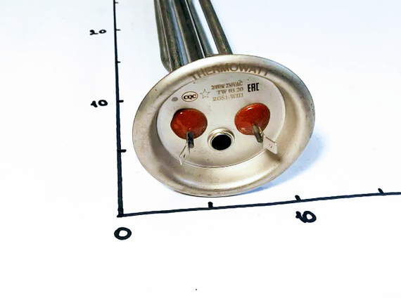 Тэн 2000w для бойлера Electrolux (Электролюкс) на фланце  D92 Thermowatt (Италия) | Зображення 2