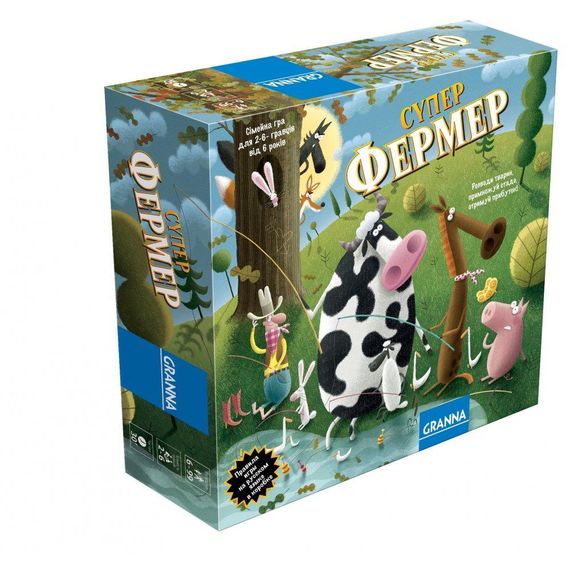 Настольная игра Суперфермер в стиле ранчо