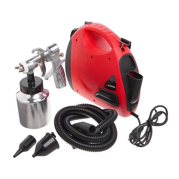 Фарбопульт електричний HVLP 600 Вт INTERTOOL DT-5060 | Зображення 5