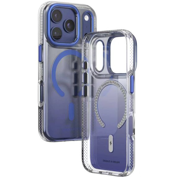 Чохол TPU+PC Puloka Resplendent with Magnetic Fit для Apple iPhone 17 Pro Max / 18 Pro Max (6.9") Blue | Зображення 1