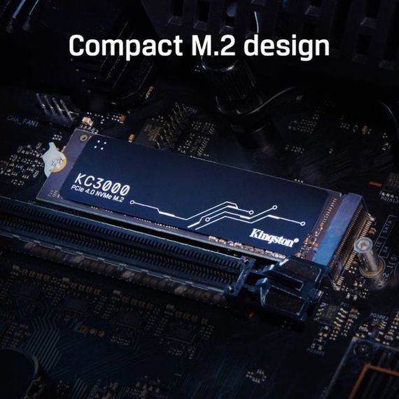 SSD накопичувач Kingston 1TB M.2 KC3000 NVMe 2280 (SKC3000S/1024G) | Зображення 8
