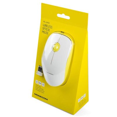 Мышка Modecom MC-WM112 Wireless Yellow-White (M-MC-WM112-290) | Зображення 4