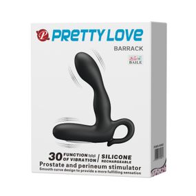 Масажер простати - Pretty Love Barrack Prostate Stimulator Black