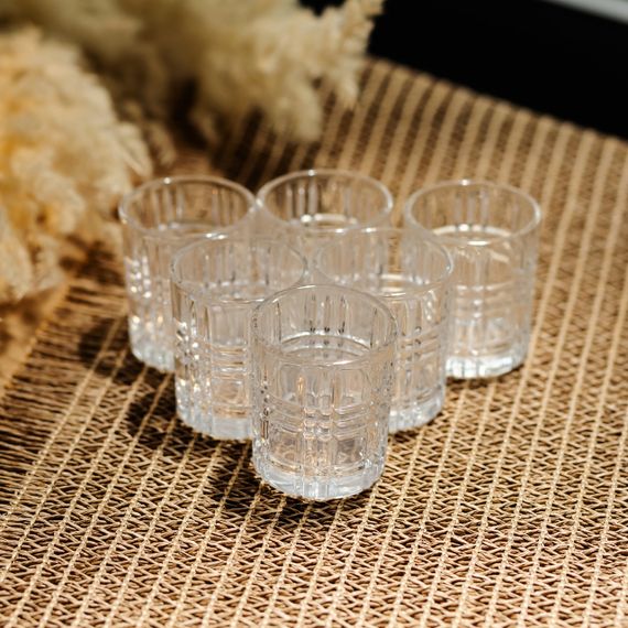 Набор рюмок для крепких напитков Crystal Shots 6 штук по 75 мл HP-17-35 | Зображення 1