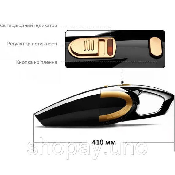 Портативний акумуляторний пилосос для дому та авто | Зображення 3