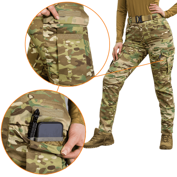 Штани Pani Patrol Pro Multicam (7950), L | Зображення 3