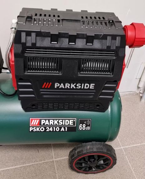 Компрессор высокого давления поршневой безмасляный Scheppach Parkside PSKO 2410 A1 (24 л, 180 л/мин, 1.5 кВт, 220-240 В) | Зображення 3