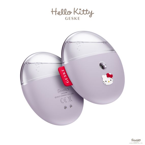 Електронний освіжувач для зволоження обличчя GESKE Facial Hydration Refresher 4в1 by Hello Kitty purple | Зображення 5