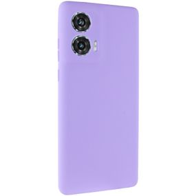 Чохол Silicone Cover Ummi Lakshmi Full Camera (AA) для Motorola Edge 50 Бузковий / Dasheen