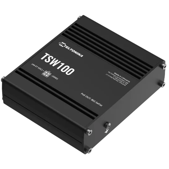 Teltonika TSW100 POE+ Комутатор 5 портів некерований | Зображення 2